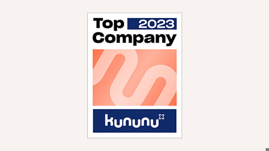 Label Top Company 2023 von Kununu